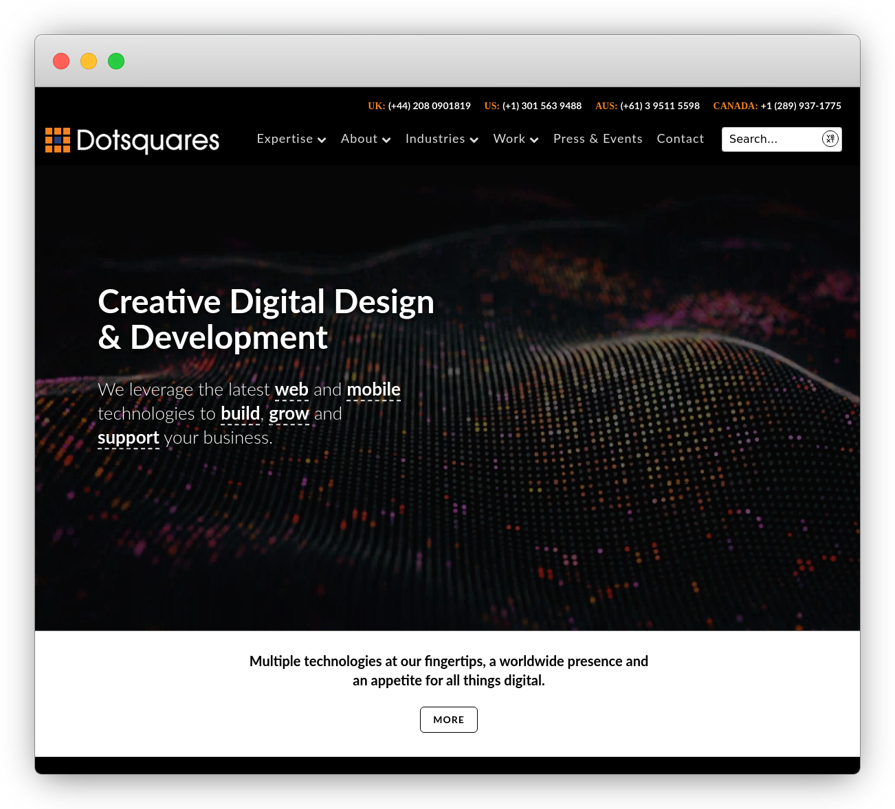 Dotsquares-web dev agency