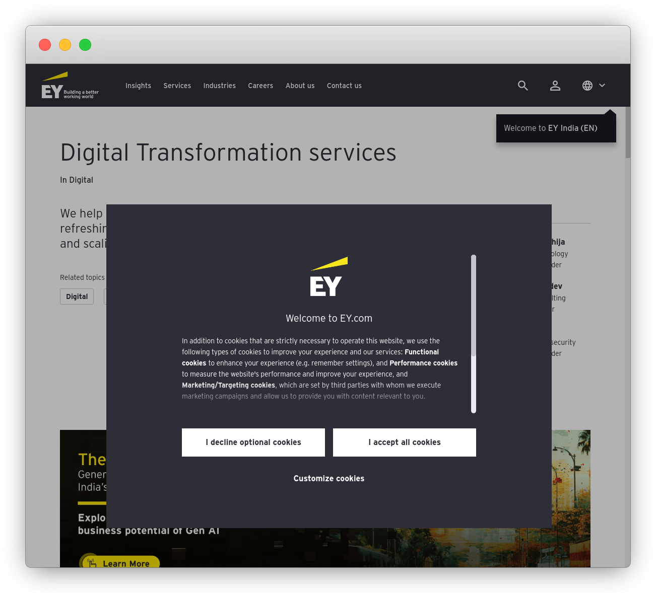 Ernst & Young-Digital transformation