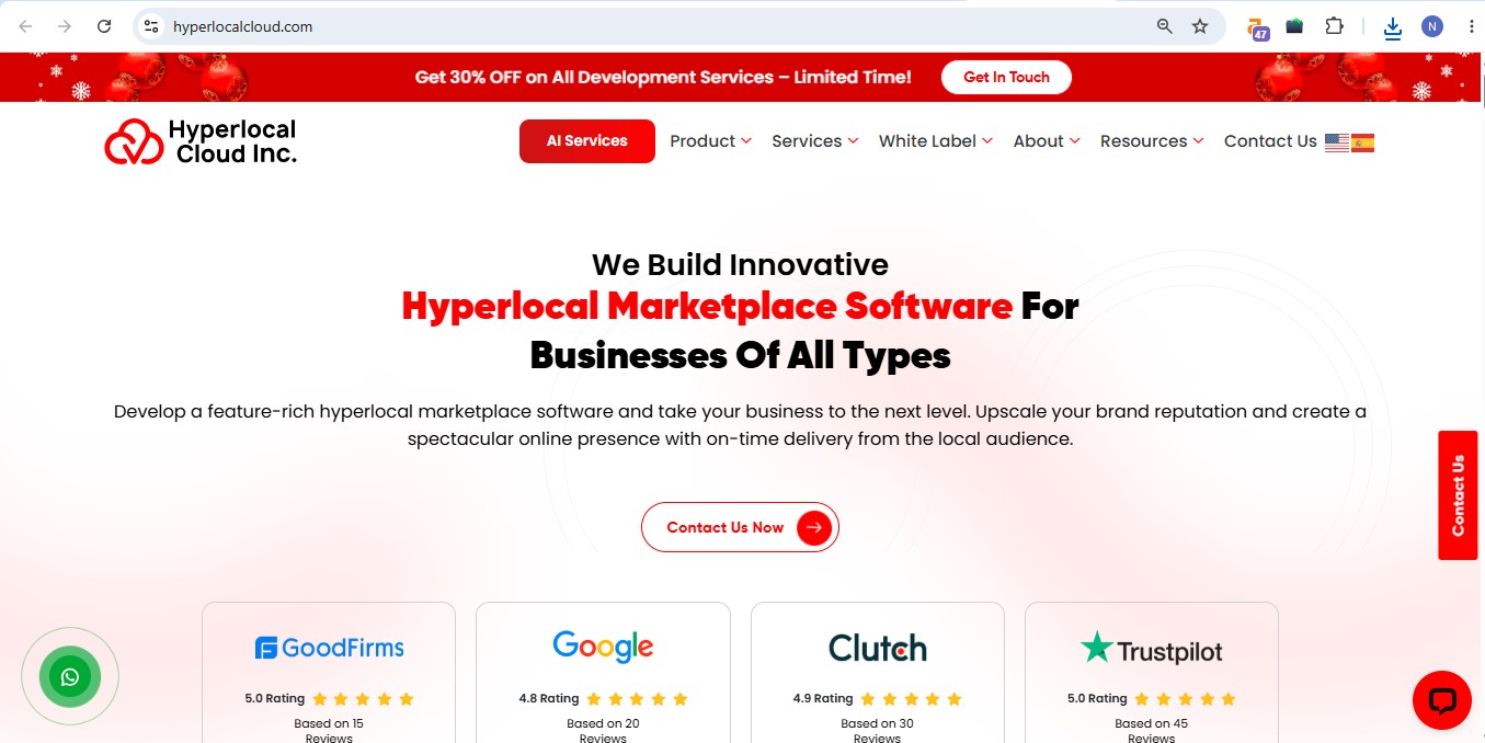 Hyperlocal Cloud