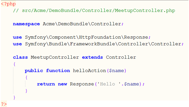 Symfony2 - A High Performance PHP Framework