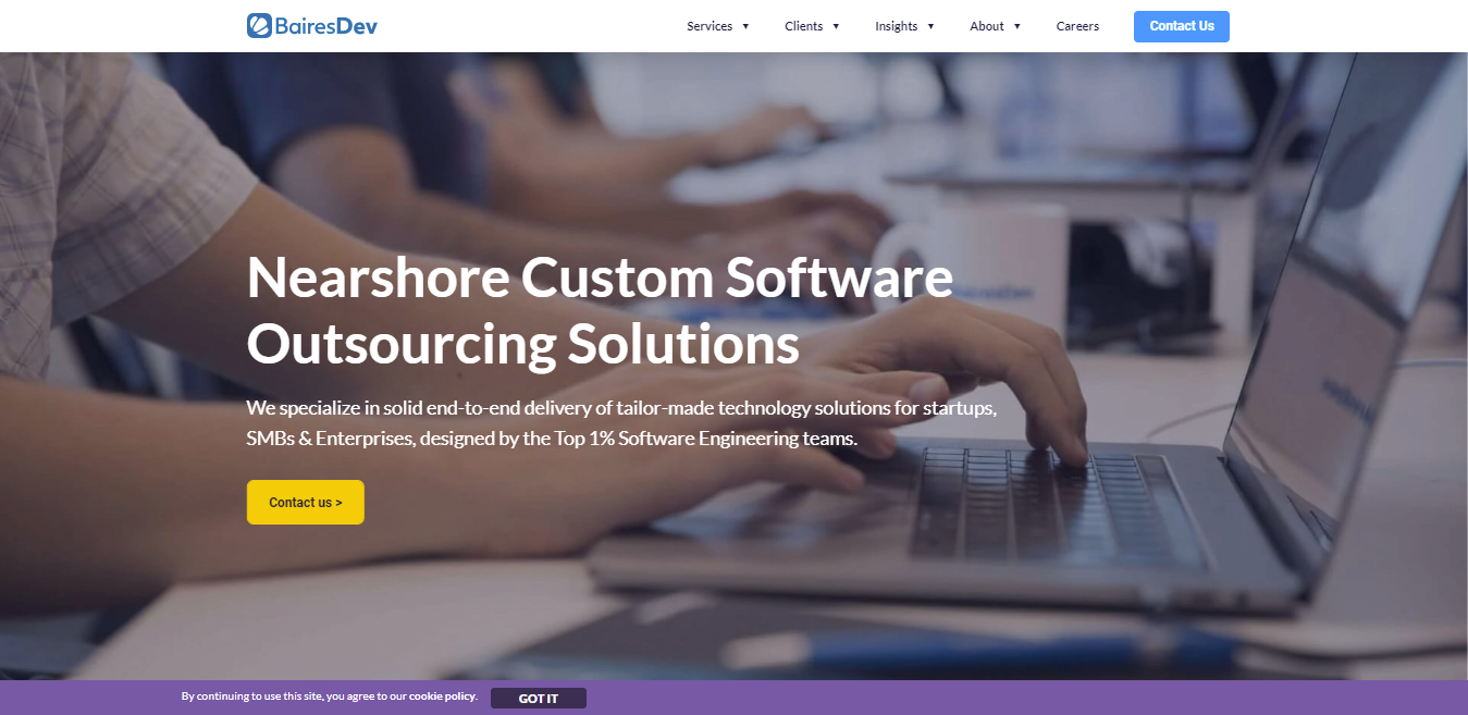 Software Outsourcing Companies BairesDev