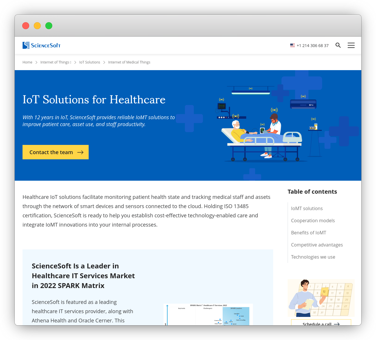 ScienceSoft-Patient portal