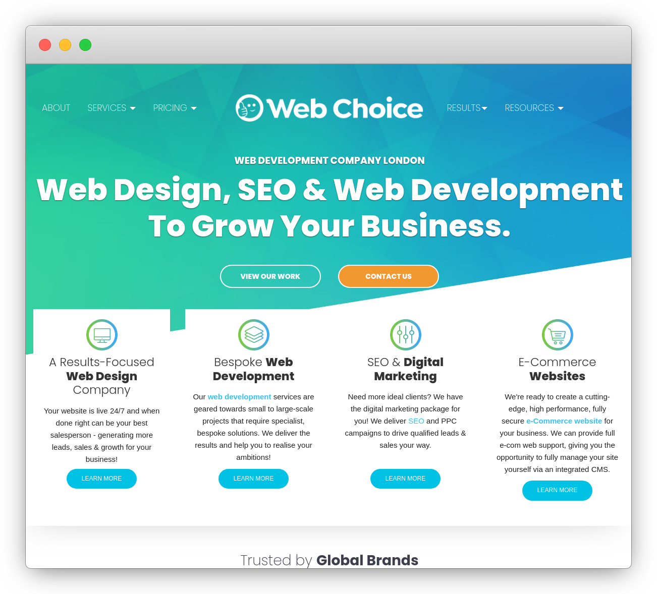 Web Design Choice