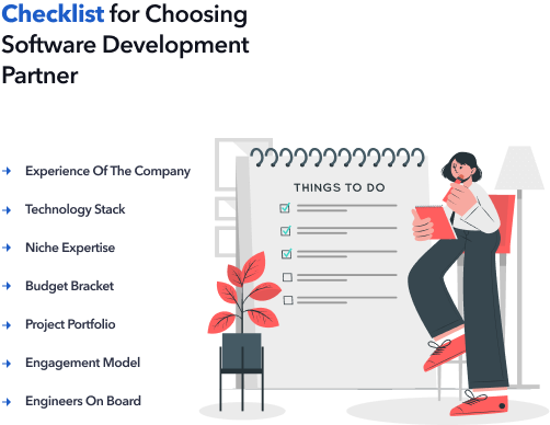 checklist for choosing software development partner