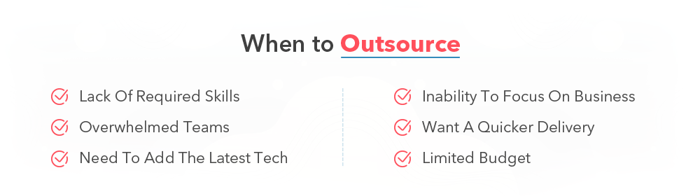software development outsourcing right time
