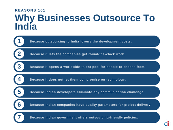 outsourcing to India, reasons to outsource (2)
