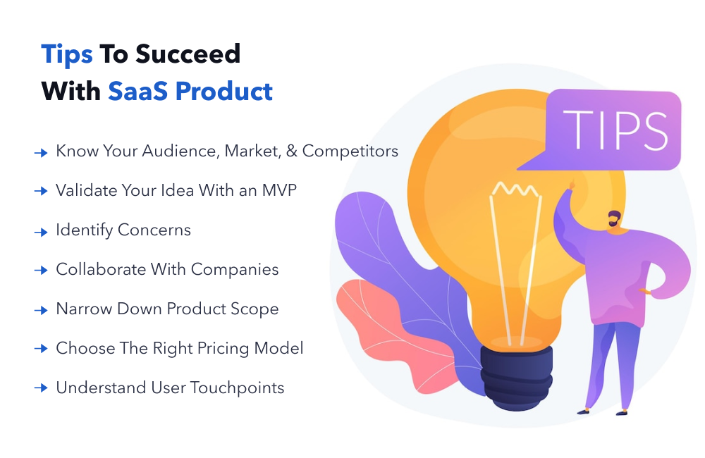 tipcs to succeed with saas product development